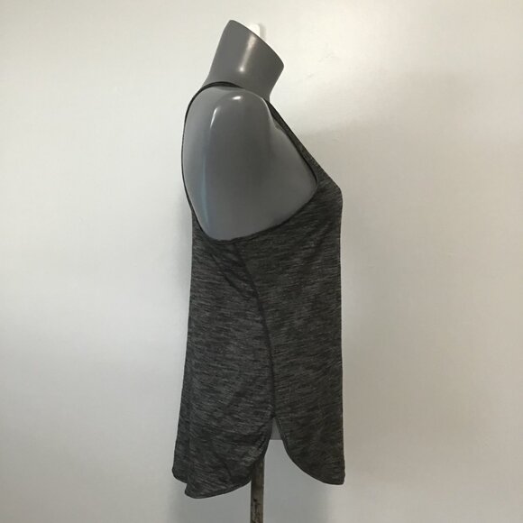 Lululemon What The Sport Singlet Heathered Black Size S - Picture 3 of 10